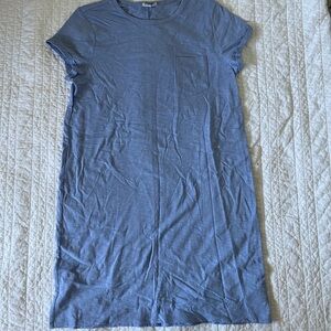 Casual Blue Gap T-Shirt Dress